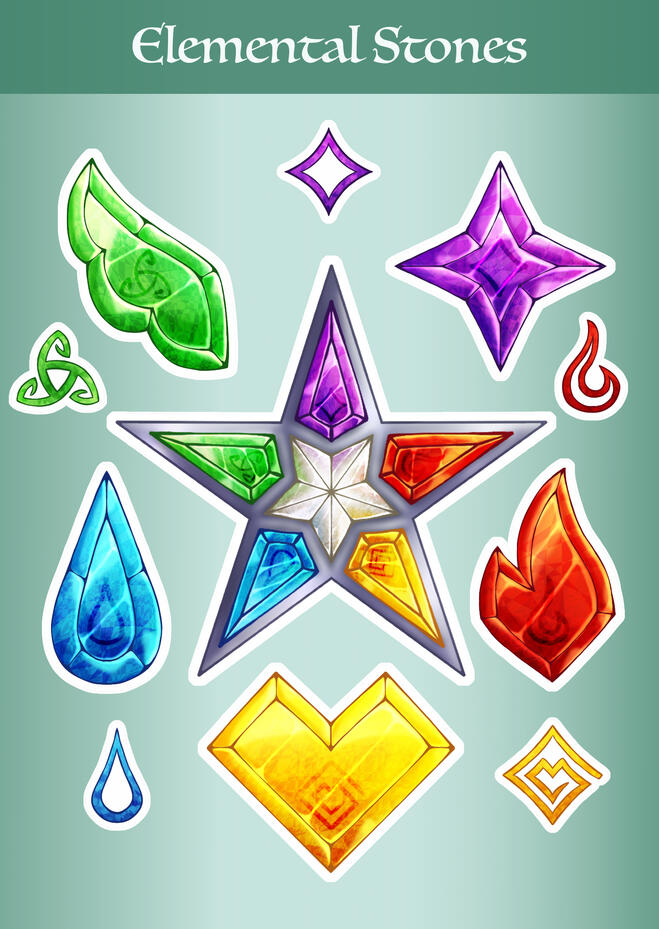 Arma Lucis - Elemental Stones