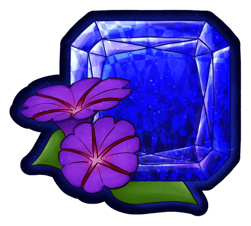 Sapphire and Morning Glory