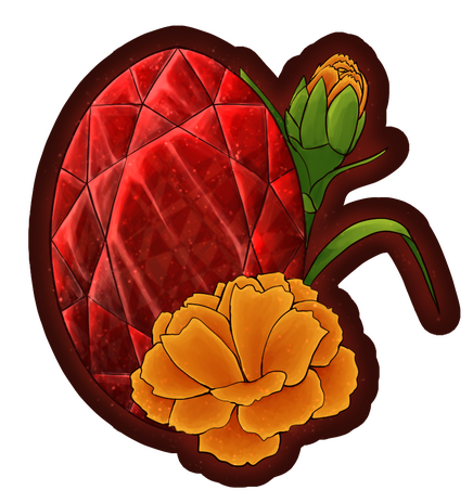 Garnet and Carnation